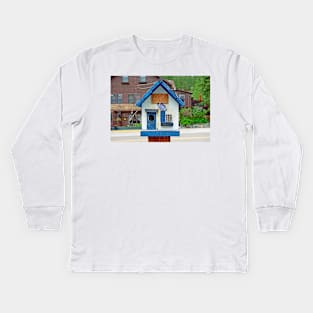 Glen Haven Bird Houses Study 2 Kids Long Sleeve T-Shirt